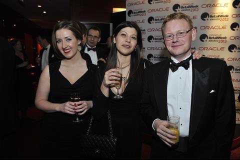 Guests chat at the VIP reception at the Oracle Retail Week Awards